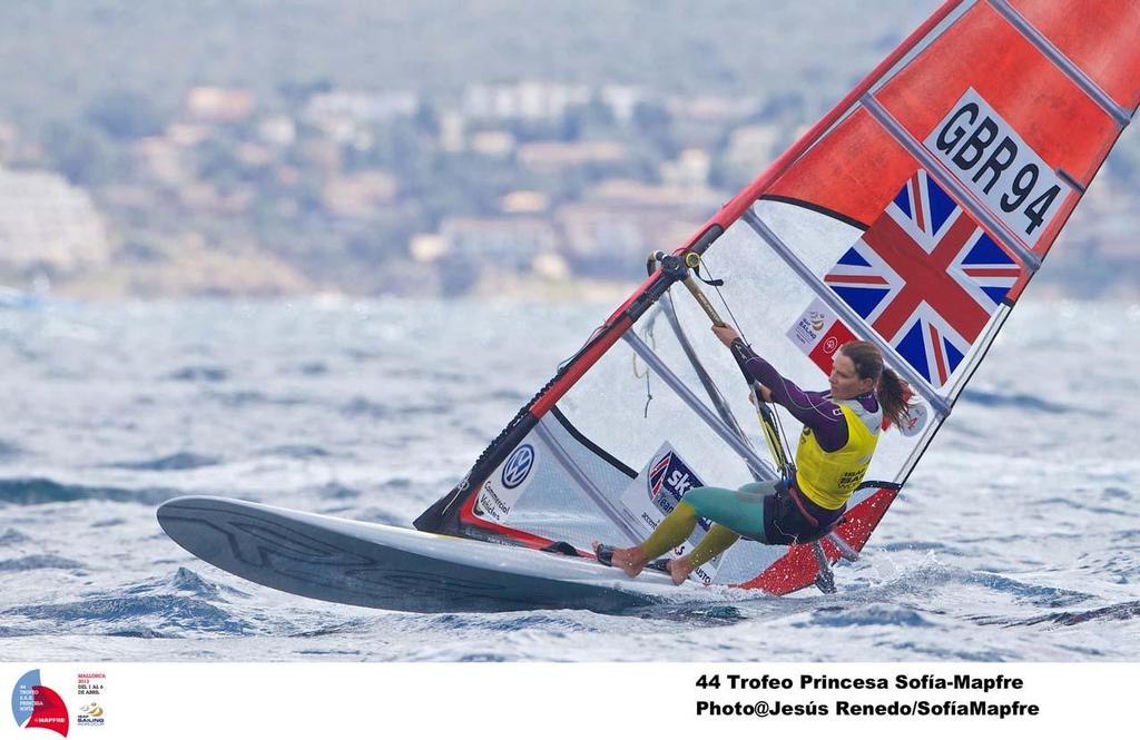 44 Trofeo Princesa Sofia Mapfre Medal Race, day 6 - RS:X Women  GBR  GBR-94  4  Bryony Shaw © Jesus Renedo / Sofia Mapfre http://www.sailingstock.com